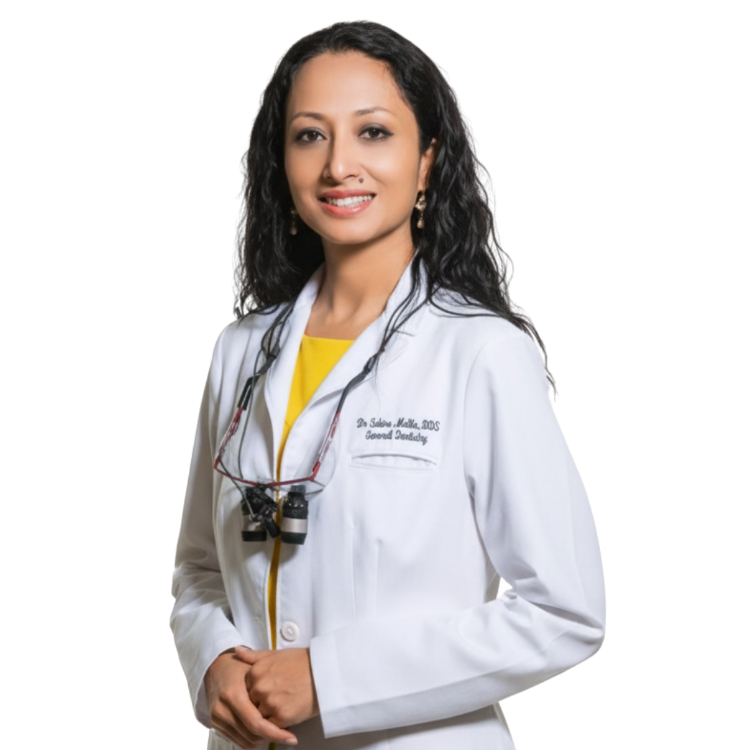 dr sabina malla, owner and dentist in marion