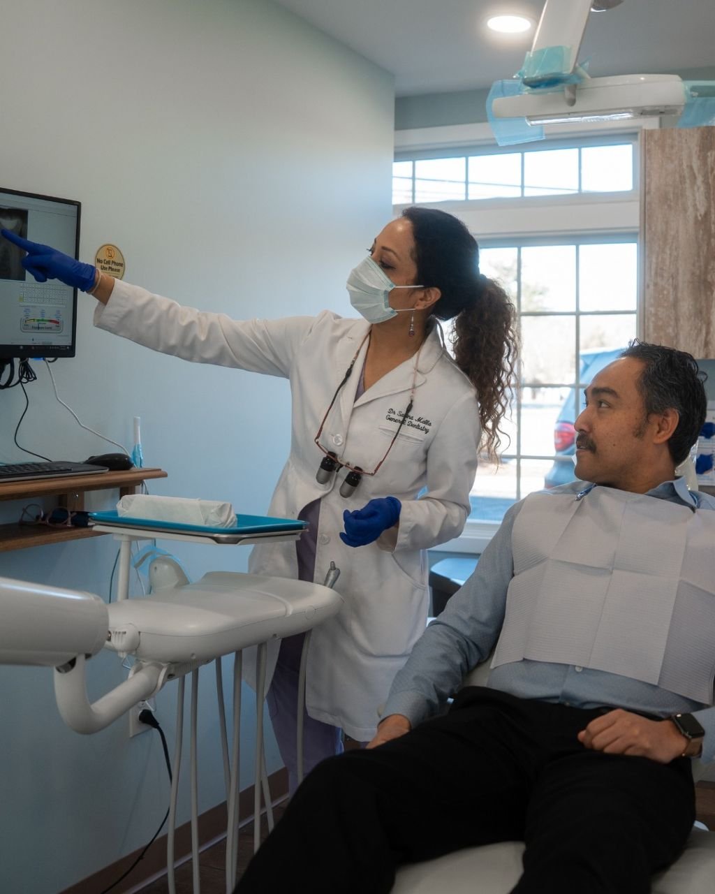 dental staff at work in marion, ma